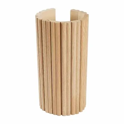Panells de paret de fusta corba flexible