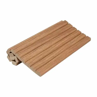Panell de paret prisma triangular MDF Kraft flexible